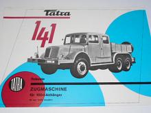 Tatra 141 Zugmaschine für 100-t-Anhänger - 1961 - prospekt - Motokov