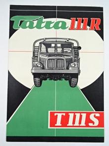 Tatra 111 R, T 111 S - prospekt - 1957
