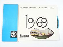 Škoda - Automobilové závody n. p. Mladá Boleslav - PF 1969 - Škoda 1000 MB