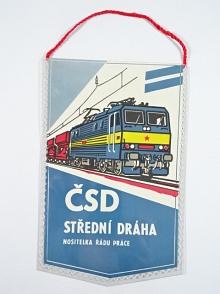 ČSD Střední dráha - vlaječka