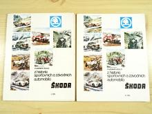 Škoda - Z historie sportovních a závodních automobilů Škoda -  I. + II. díl - Vladimír Bidlo