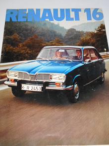 Renault 16 - prospekt