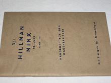 Hillman Minx de luxe  serie  III c - Handbuch für den Wagenbesitzer - 1961