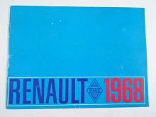 Renault 1968 - Renault 4, 8, 10, 16 - prospekt