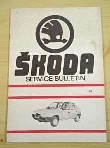 Škoda - service bulletin 1/91 - Škoda Favorit...