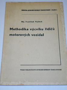 Methodika výcviku řidičů motorových vozidel - Vojtěch - 1947