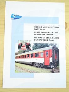 ČKD Vagonka - osobní vůz RIC I. třídy řady Ampz - prospekt