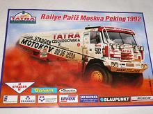 Tatra 815 - Rallye Paříž Moskva Peking 1992 - leták