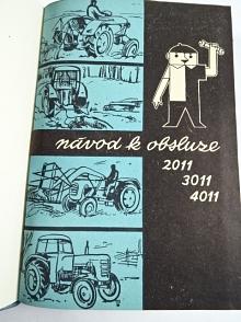 Zetor 2011, 3011, 4011 - návod k obsluze - 1963