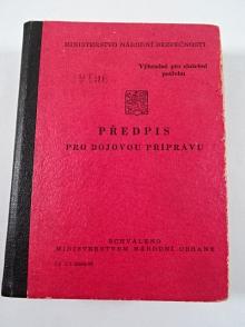 Předpis pro bojovou přípravu - 1952 - Ministerstvo národní bezpečnosti - SNB