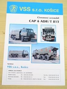 Tatra 815 - CAP 6 ADR - cisternový automobil