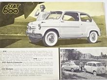 Fiat 600 - prospekt