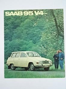 SAAB 95 V4 - 1969 - prospekt
