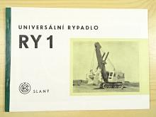 Universální rypadlo RY 1 - prospekt - ČKD Slaný, Švermovy závody