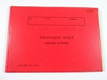 Provozní sešit vojenské techniky - elektrocentrála - ZB 5 Ac