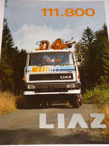 Liaz 111.800 - účelový podvozek 4 x 4 - prospekt