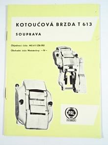 Pal autobrzdy - kotoučová brzda Tatra 613 souprava - 1978