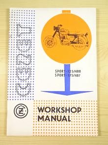 ČZ Čezet Sport 125/488, 175/487 - 1982 - Workshop manual