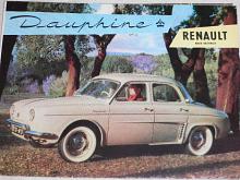 Renault Dauphine - prospekt