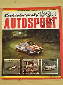 Československý autosport 1978