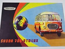 Škoda 706 RTO - LUX - Karosa - 1963 - prospekt