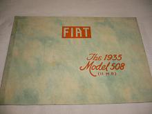 Fiat The 1935 Model 508 (11 H.P.) - 1935 - prospekt