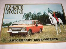 IŽ - 1500 kombi - prospekt