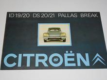 Citroën 1969 - ID 19/20, DS 20/21, Pallas, Break - prospekt