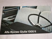 Alfa Romeo Giulia 1300 ti - prospekt