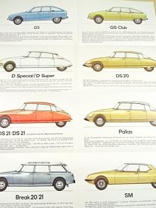Citroën - Die Citroen-Modelle 1971 - prospekt