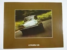 Citroën DS - 1973 - prospekt