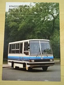 Ikarus 543.17 Stadtomnibus auf Chassis Renault PSG 4 - prospekt