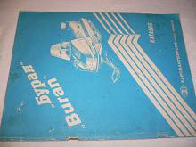 Sněhový skútr Buran - katalog náhradních dílů - 1981