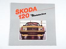 Škoda 120 - Mototechna - prospekt - 1987