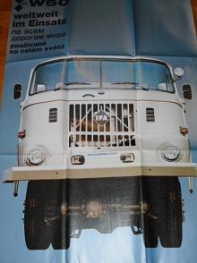 IFA W 50 - používané na celém světě - 1984 - prospekt