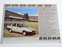 Škoda Forman - prospekt