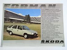 Škoda Forman - prospekt