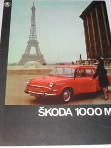 Škoda 1000 MB - 1965 - Motokov - prospekt