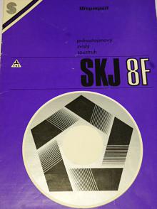 Jednostojanový svislý soustruh  SKJ 8F - prospekt - 1982