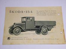 Škoda - 154 - leták - prospekt