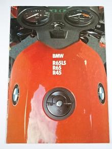 BMW R 65 LS, R 65, R 45 - 1983 - prospekt