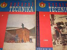 Požární technika - Odborný měsíčník požární techniky - 1963