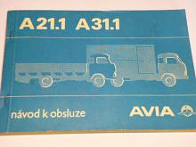 Avia A 21.1, A 31.1 - návod k obsluze - 1989