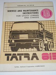 Tatra 815 - Service and maintenance instructions - 1983