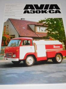 Avia A 30 K-CA - cisternový automobil - prospekt