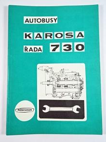 Karosa - řada 730 - dílenská příručka - hnací agregát - převodovka Praga 5P80 - 1981