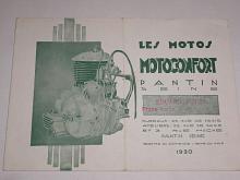 Motoconfort - 1930 - prospekt