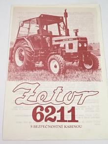 Zetor 6211 s bezpečnostní kabinou - prospekt