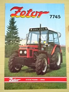 Zetor 7745 - prospekt