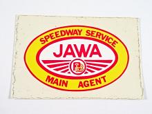 JAWA - RB - Speedway Service - Main Agent - samolepka